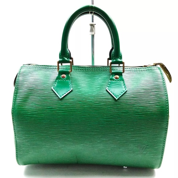 Louis Vuitton Handbags - Louis Vuitton LV Hand Bag  Speedy 25 Greens Epi